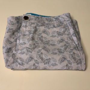 Original Penguin Men’s Leaf Print Shorts Size 30